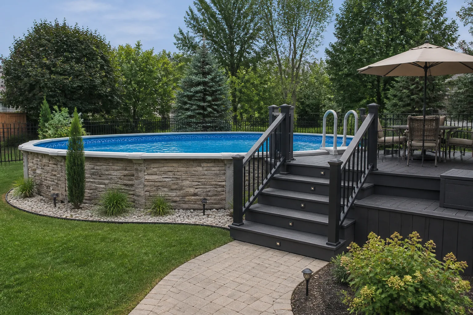 Above Ground Pool Installation