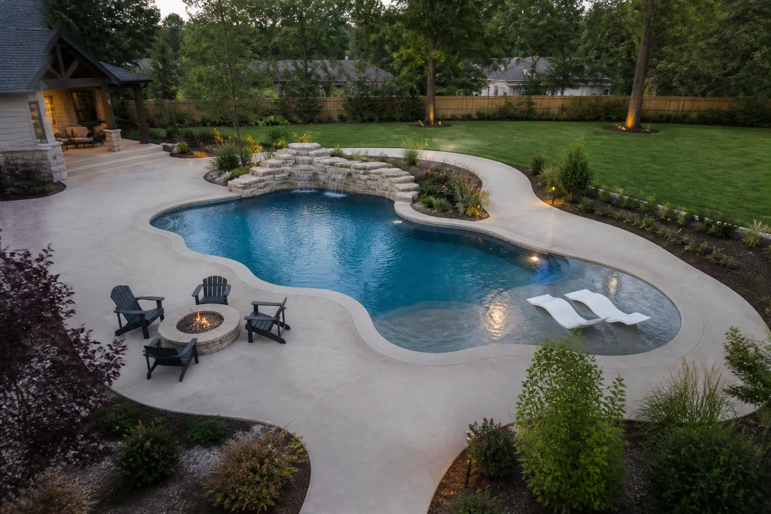 Custom Pool in Hendersonville TN