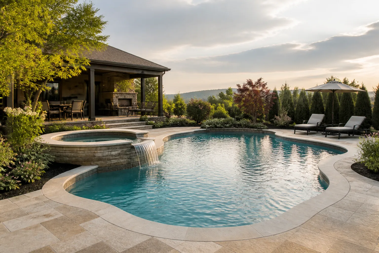 Custom Pool in Nolensville TN