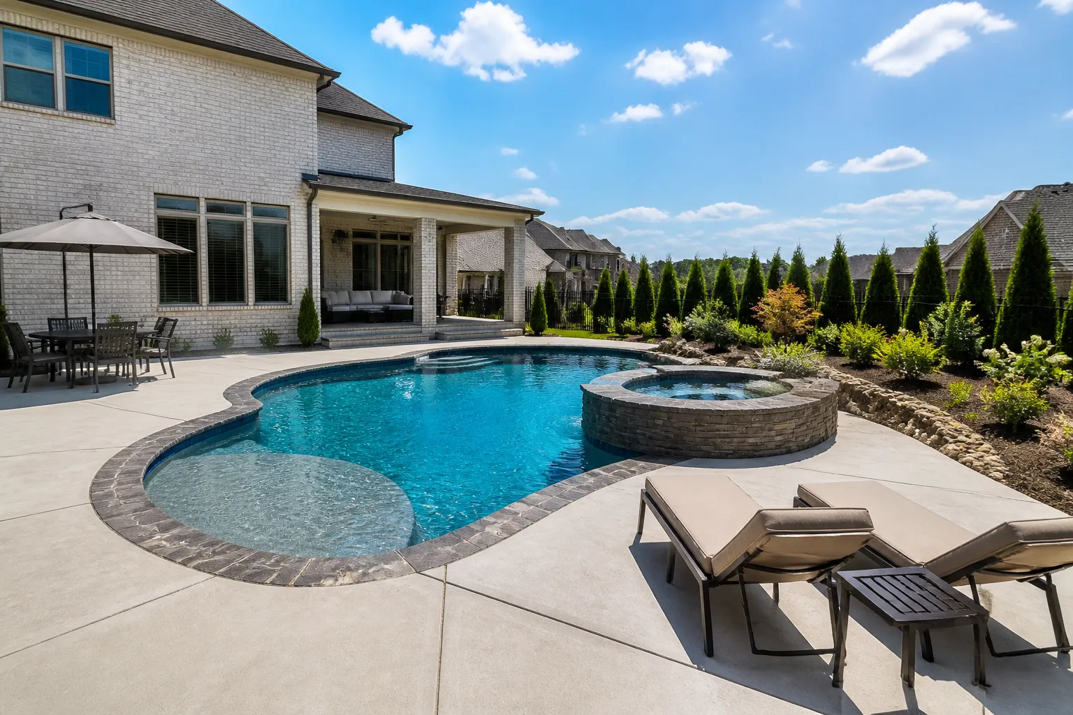 Custom Pool in Smyrna TN