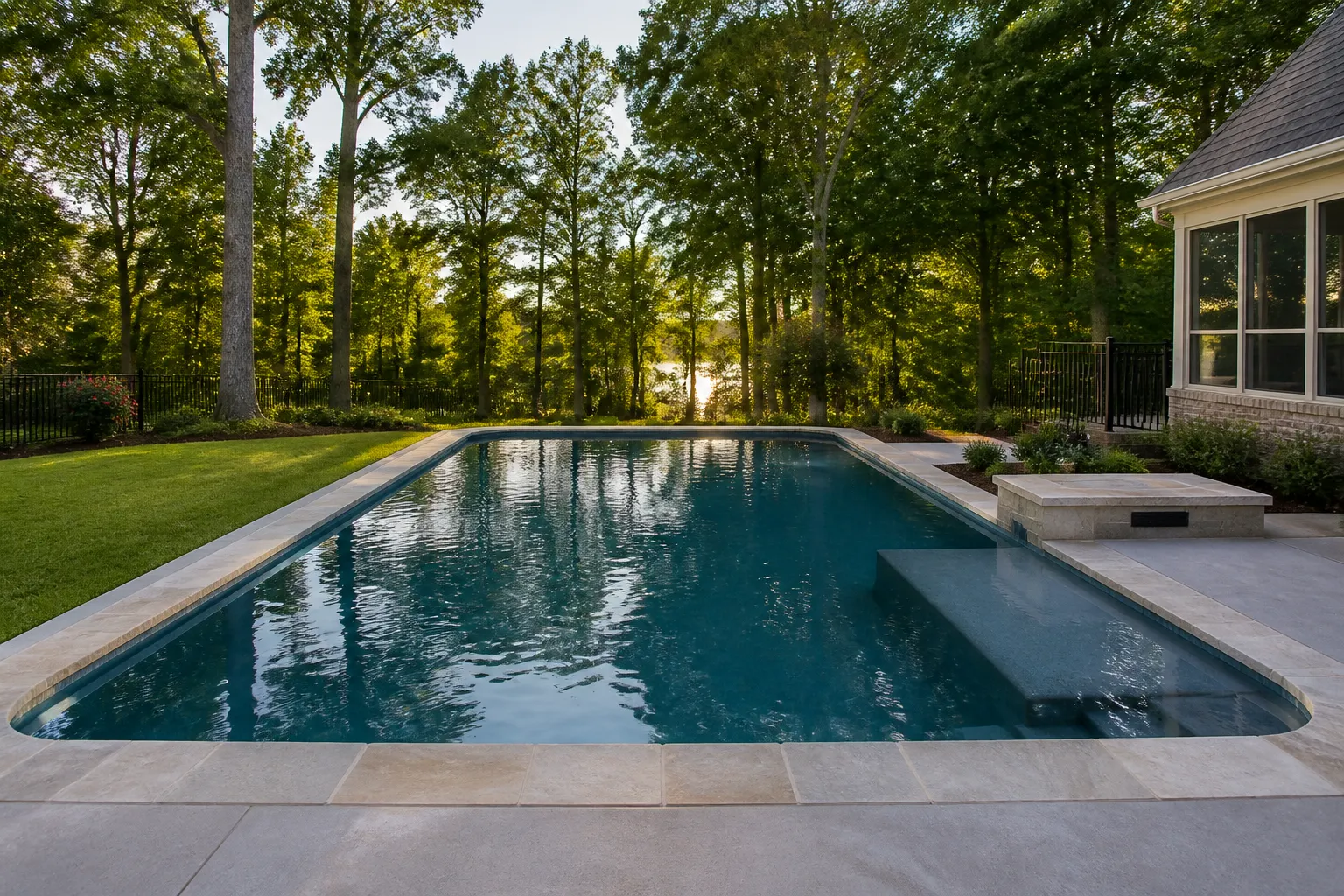 Custom Concrete Pool Installation